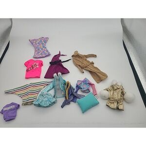 Lot Of‎ 12 Barbie Doll Dresses Clothes Outfits Mattel Dress Shirt Coat Jacket